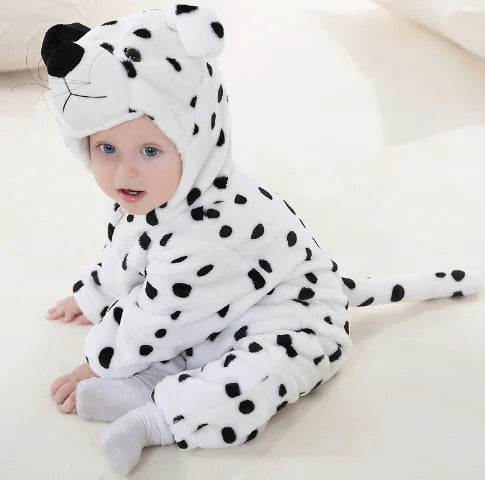 MICHLEY Baby Onesie - Plush Animal Romper for Infants