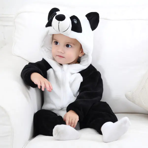 MICHLEY Baby Onesie - Plush Animal Romper for Infants