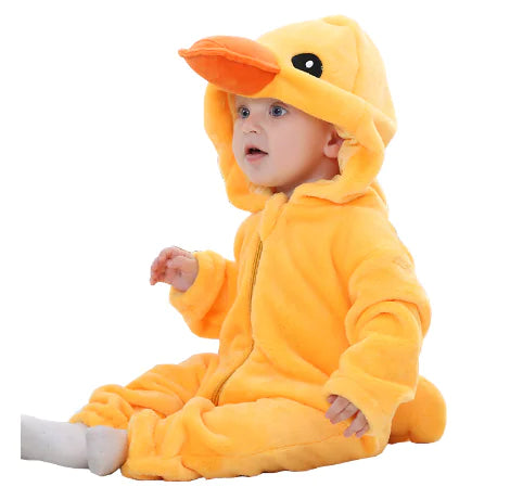 MICHLEY Baby Onesie - Plush Animal Romper for Infants
