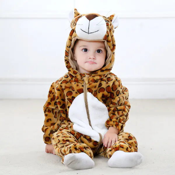 MICHLEY Baby Onesie - Plush Animal Romper for Infants