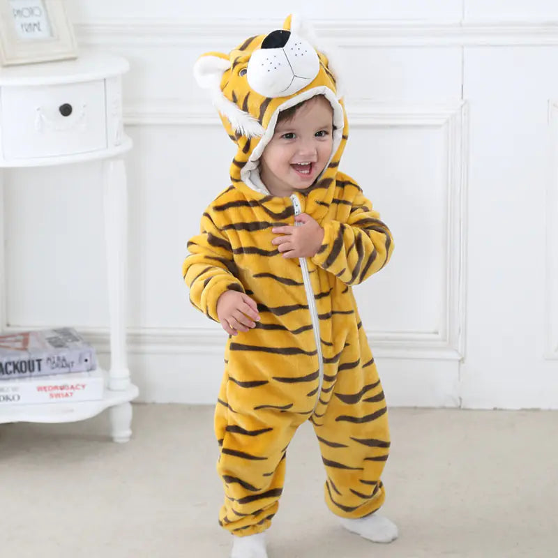 MICHLEY Baby Onesie - Plush Animal Romper for Infants