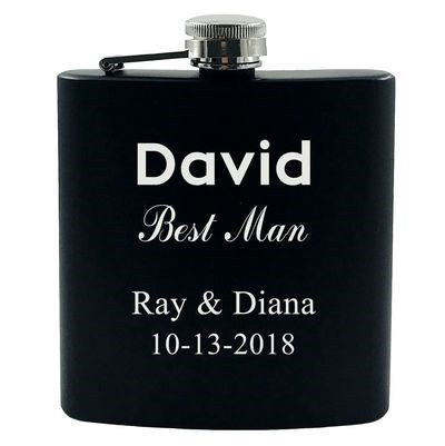 A Stylish And Simple Black Stainless Steel Decanter For Domestic Use