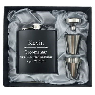 A Stylish And Simple Black Stainless Steel Decanter For Domestic Use