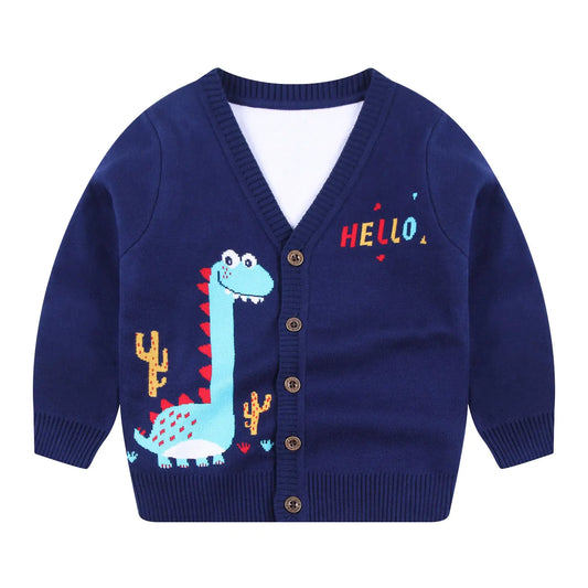 Boy's Stylish Knitted Cardigan for All Occasions