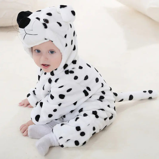 MICHLEY Baby Onesie - Plush Animal Romper for Infants